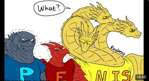 Godzilla and Friends