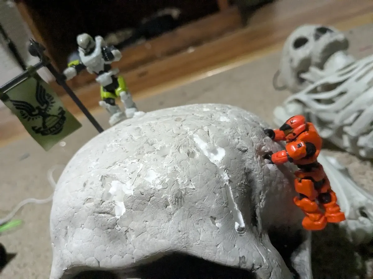 White spartan halo