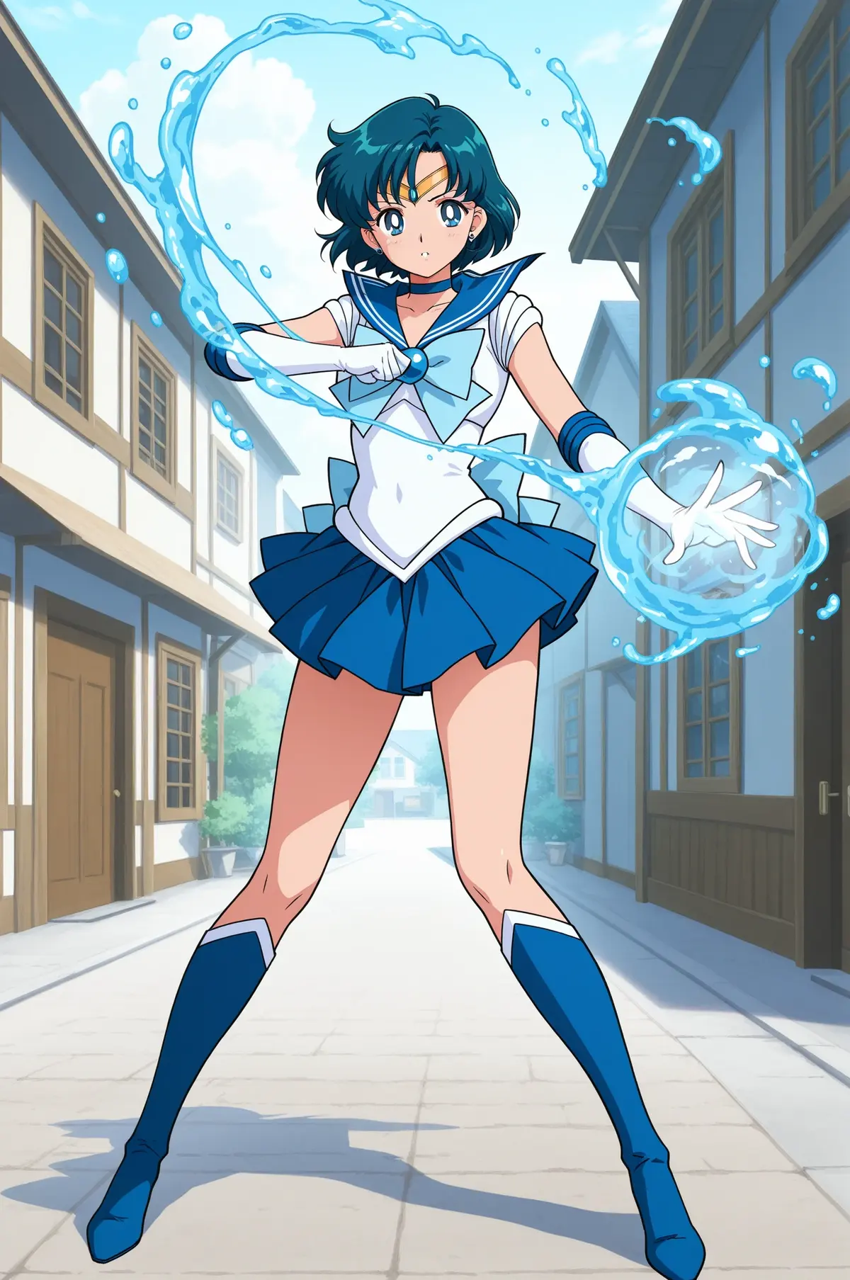 Sailor Mercury - NSFW Character AI Chat - action