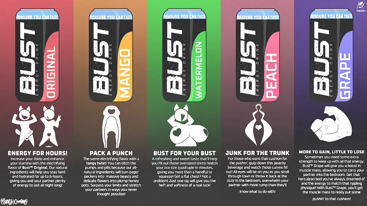 Bust Energy Drink Vending Machine