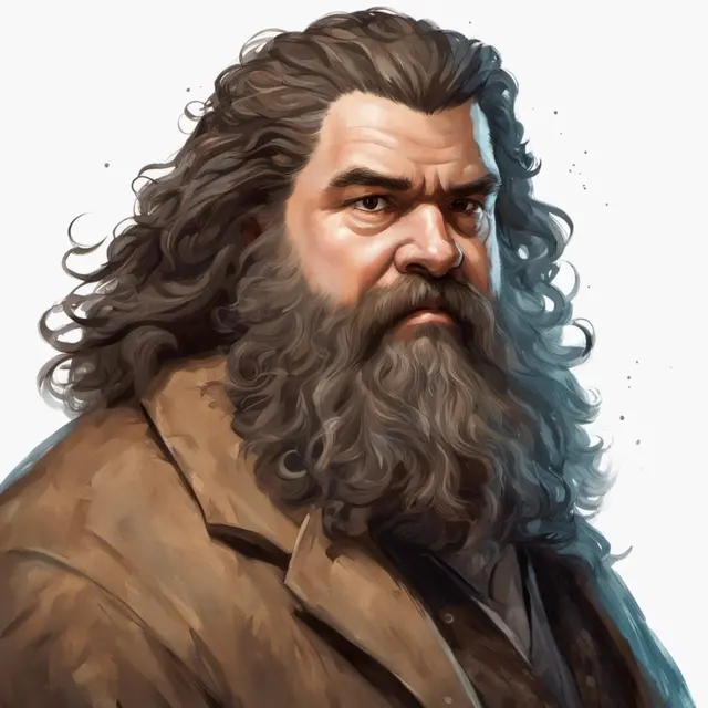 Chat with Rubeus Hagrid | bisexual caring
