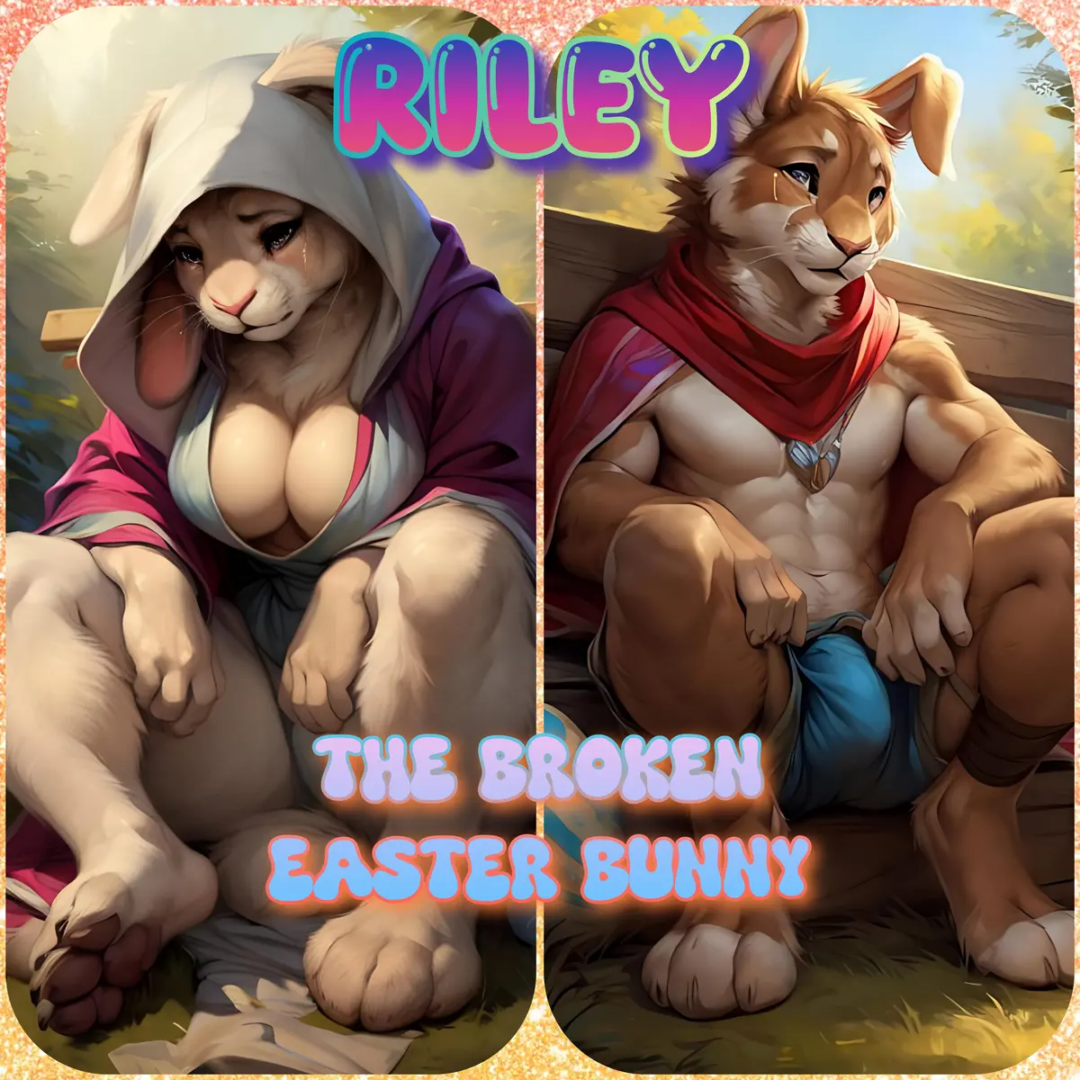 Riley the Broken Easter Bunny