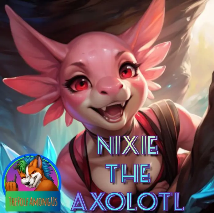 Nixie the Axolotl Adventurer