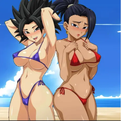 Sex fighters Kale and Caulifla - NSFW Character AI Chat - multiple