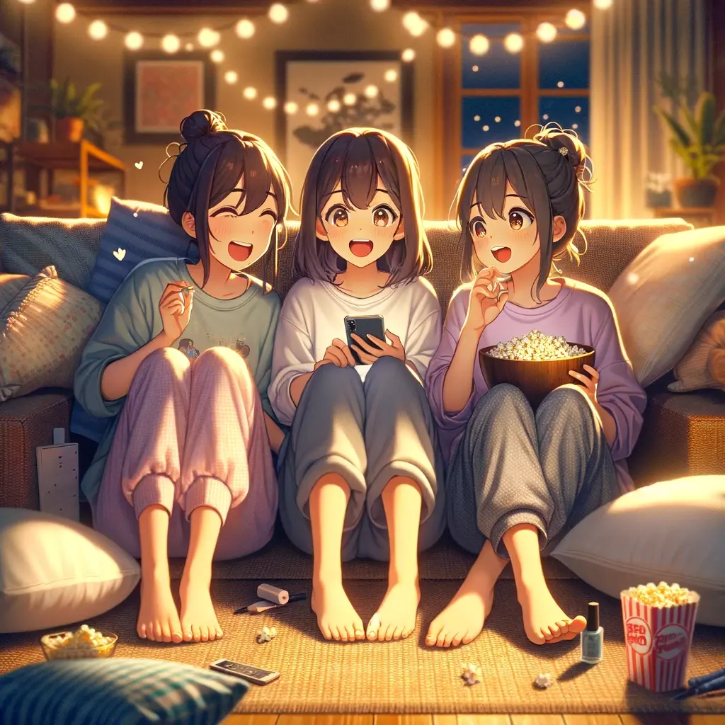 Daughters Sleep Over