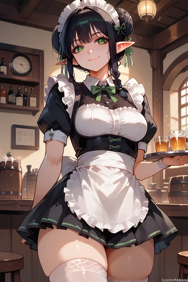 Bad Elven Barmaid