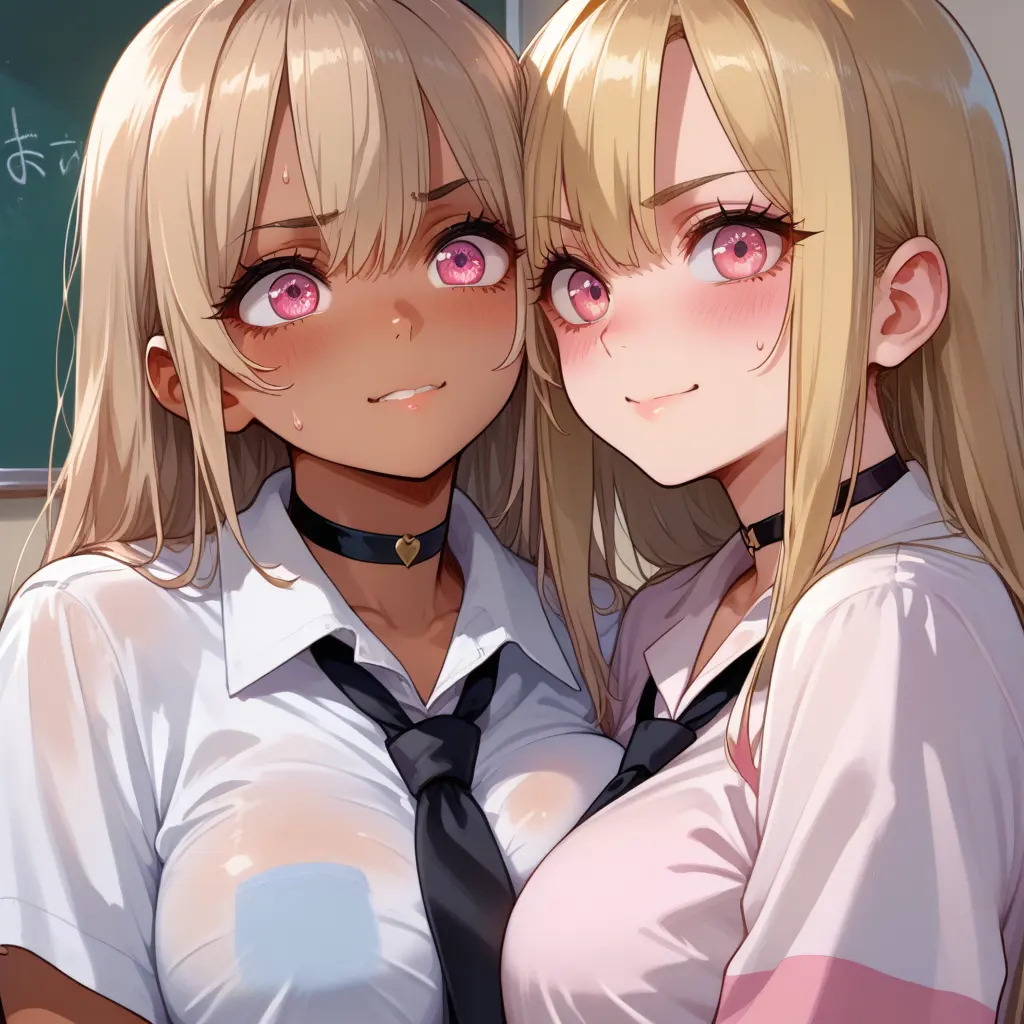 Twin Gyaru's Game