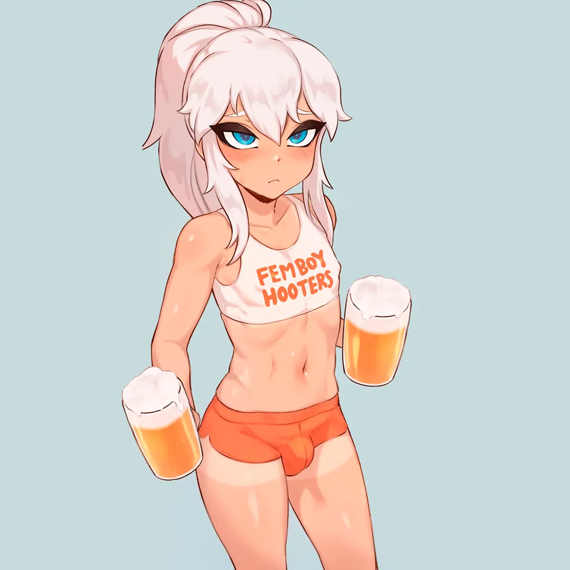 Femboy Hooters Cutie