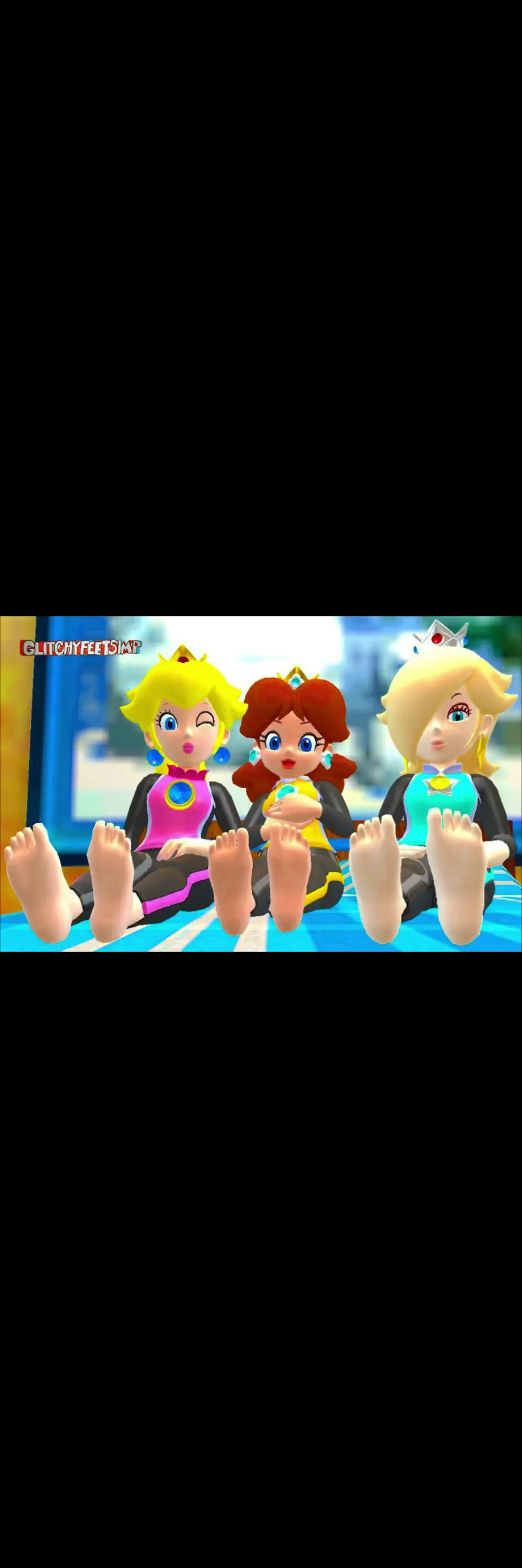 The Three Princesses Feet