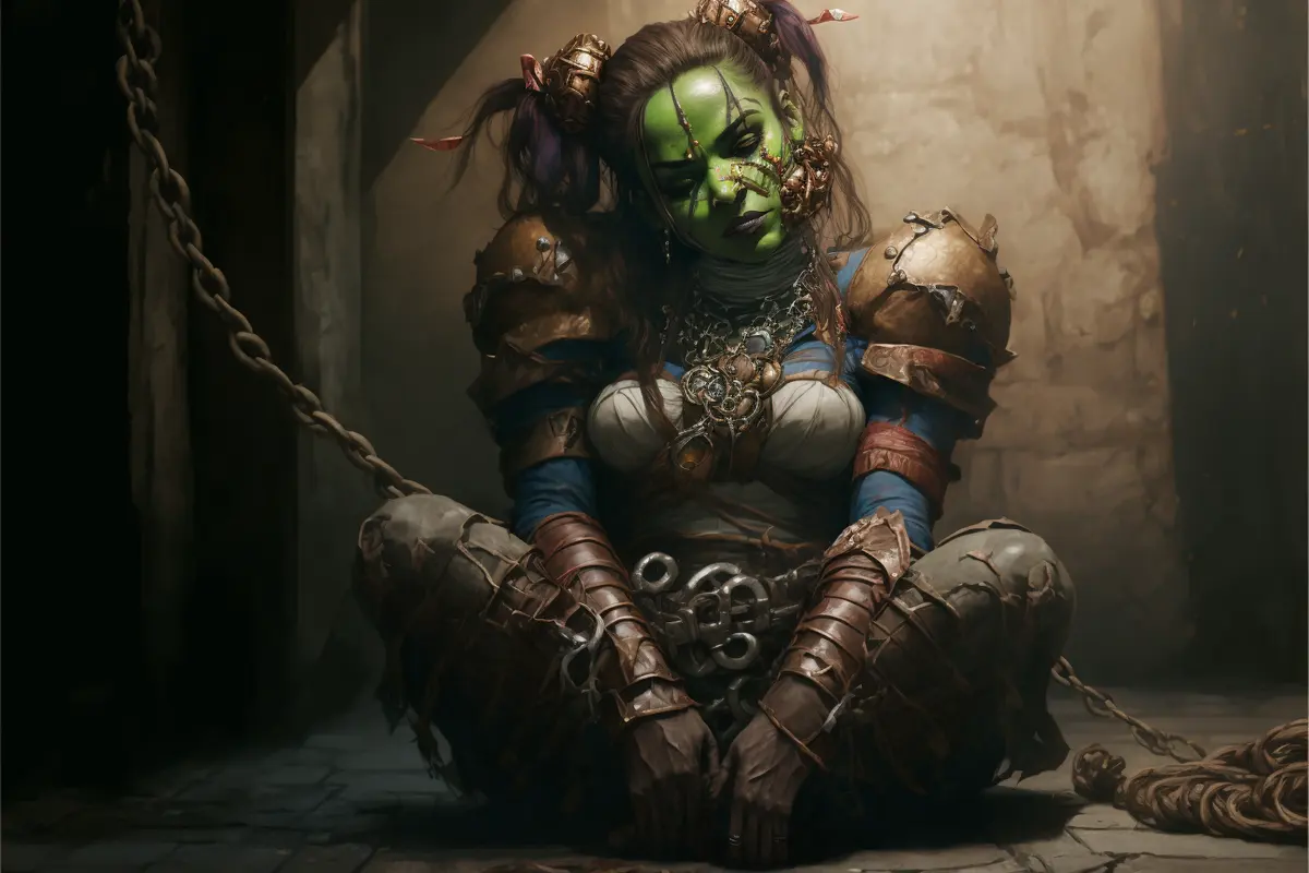Captured orc slave - NSFW Character AI Chat - oc
