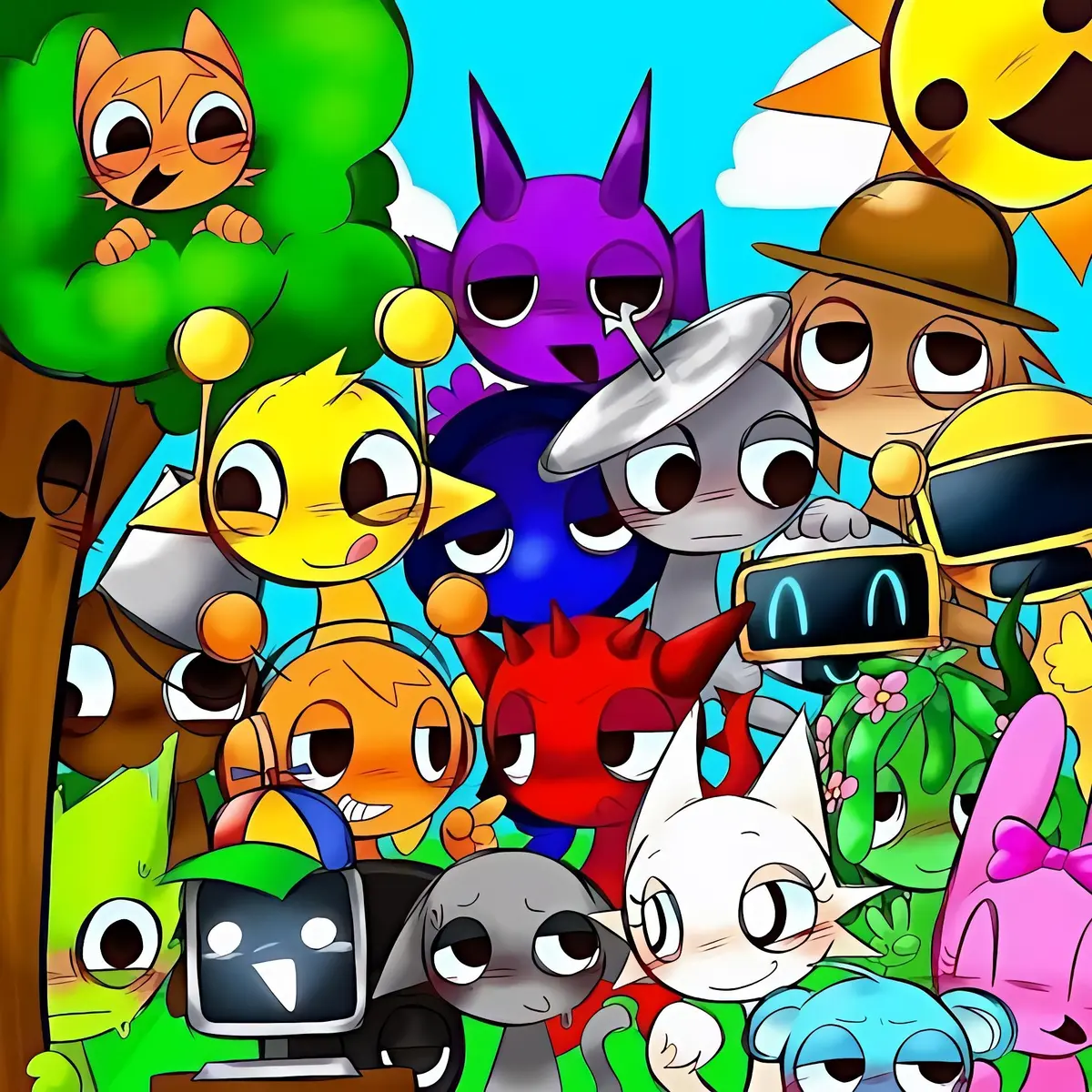 Sprunki - Includes Mod characters - NSFW Character AI Chat - story