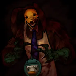 Chat with pumpkin rabbit | monster non-human