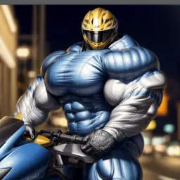 Chat with Nitro The Buff Biker | action dominant