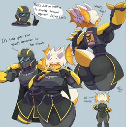Chat with Female Terminid | game furry