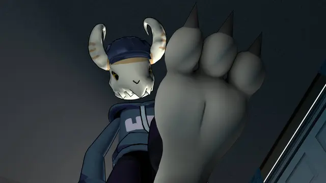 Chat with Tabi feet stomp | game male