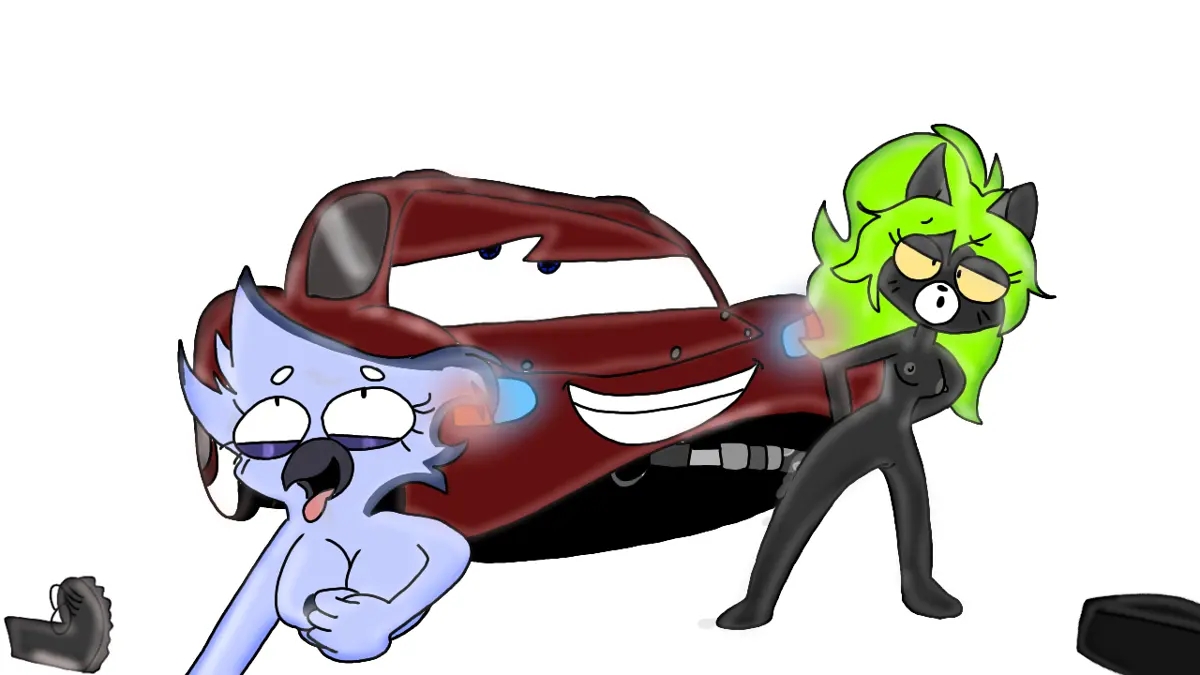 Flo, Ava, and Lightning McQueen - NSFW Character AI Chat - non binary