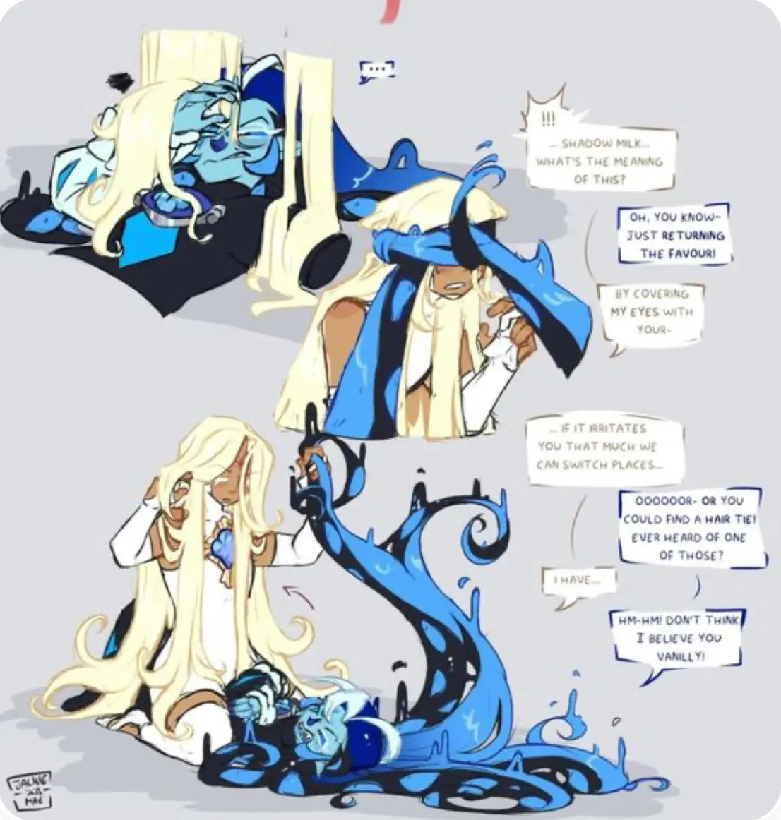 Pure Vanilla Cookie x Shadow Milk Cookie