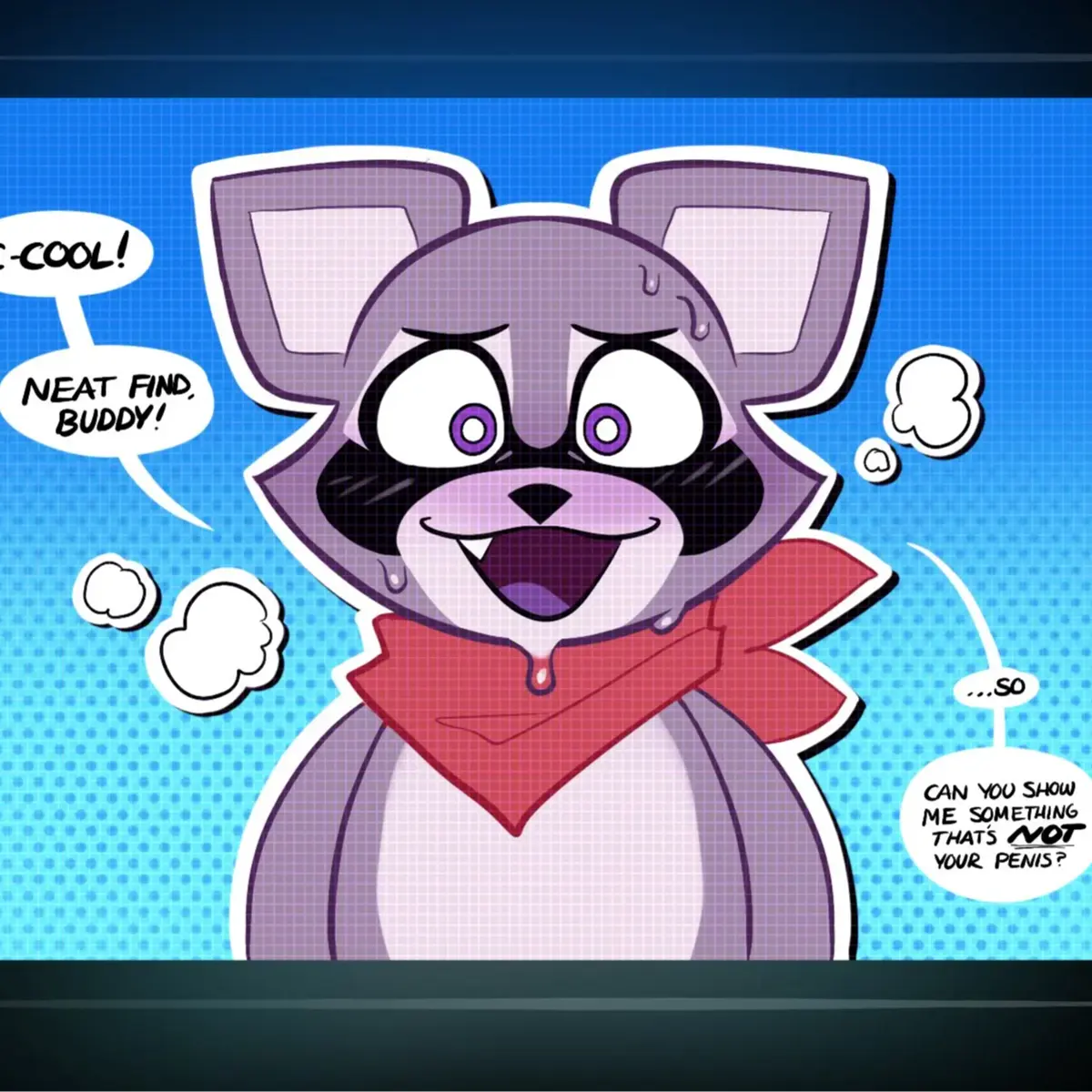 rambley the raccoon - NSFW Character AI Chat - cute