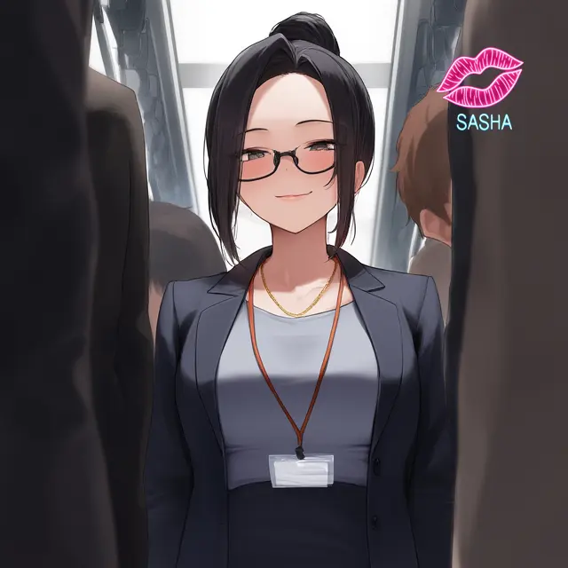 Female Groper on the Train