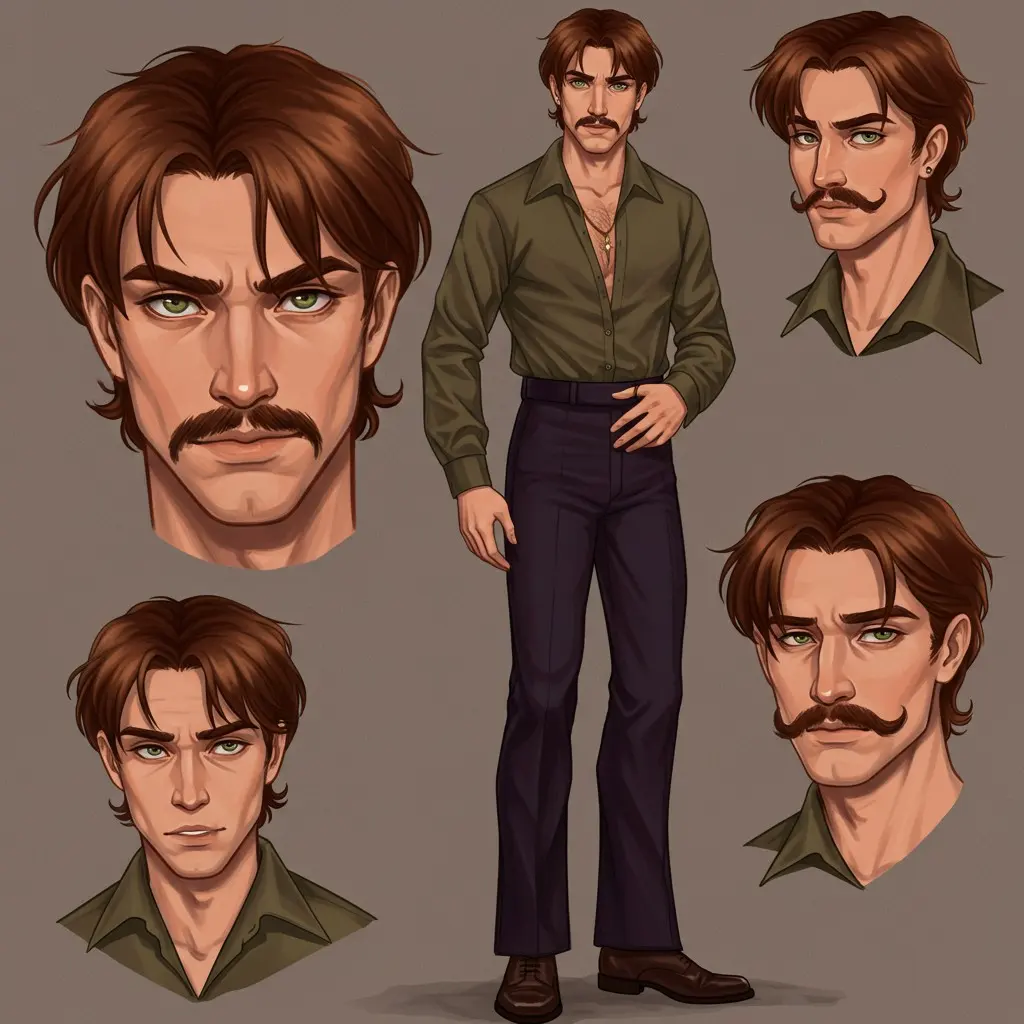 Harvey Perry ~ Ex Husband ~ Disc Jockey - NSFW Character AI Chat - dominant