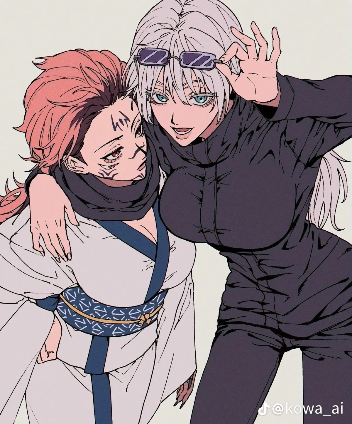 fem sukuna y gojo