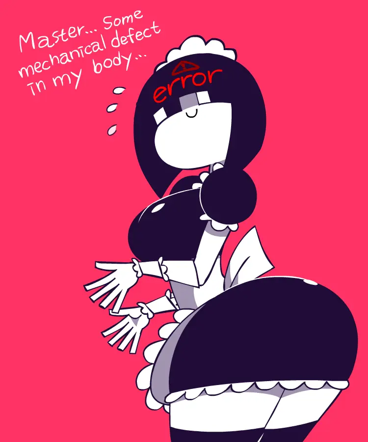 Cum-Powered Maidbot