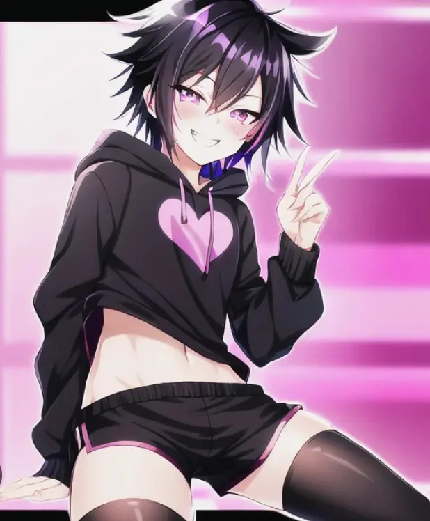 Submissive femboy [strangers to lovers]