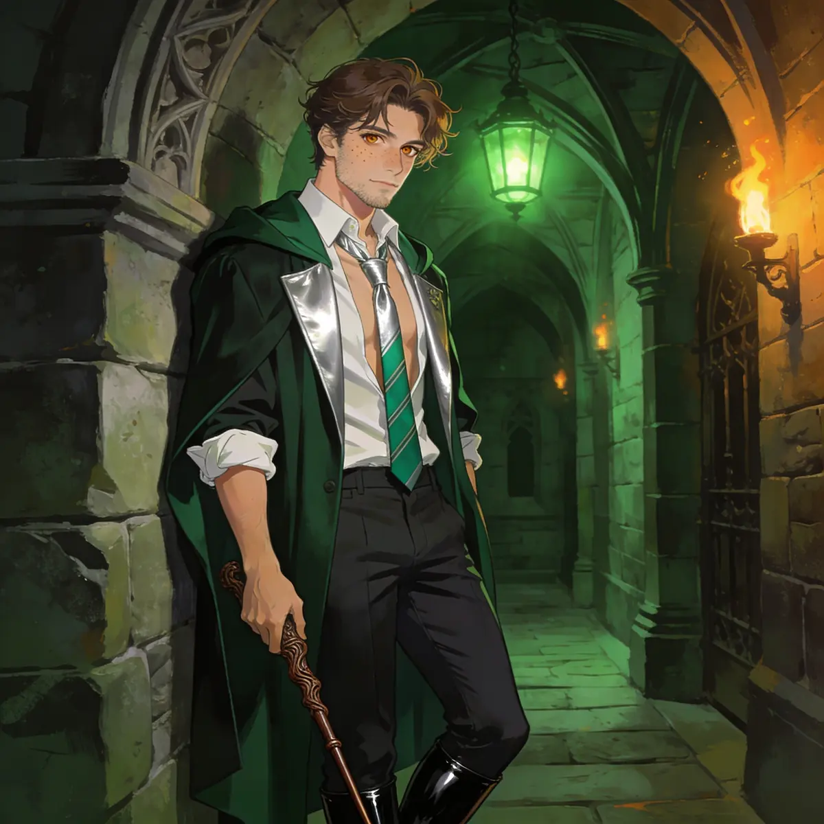 Sebastian Sallow - NSFW Character AI Chat - hogwarts legacy