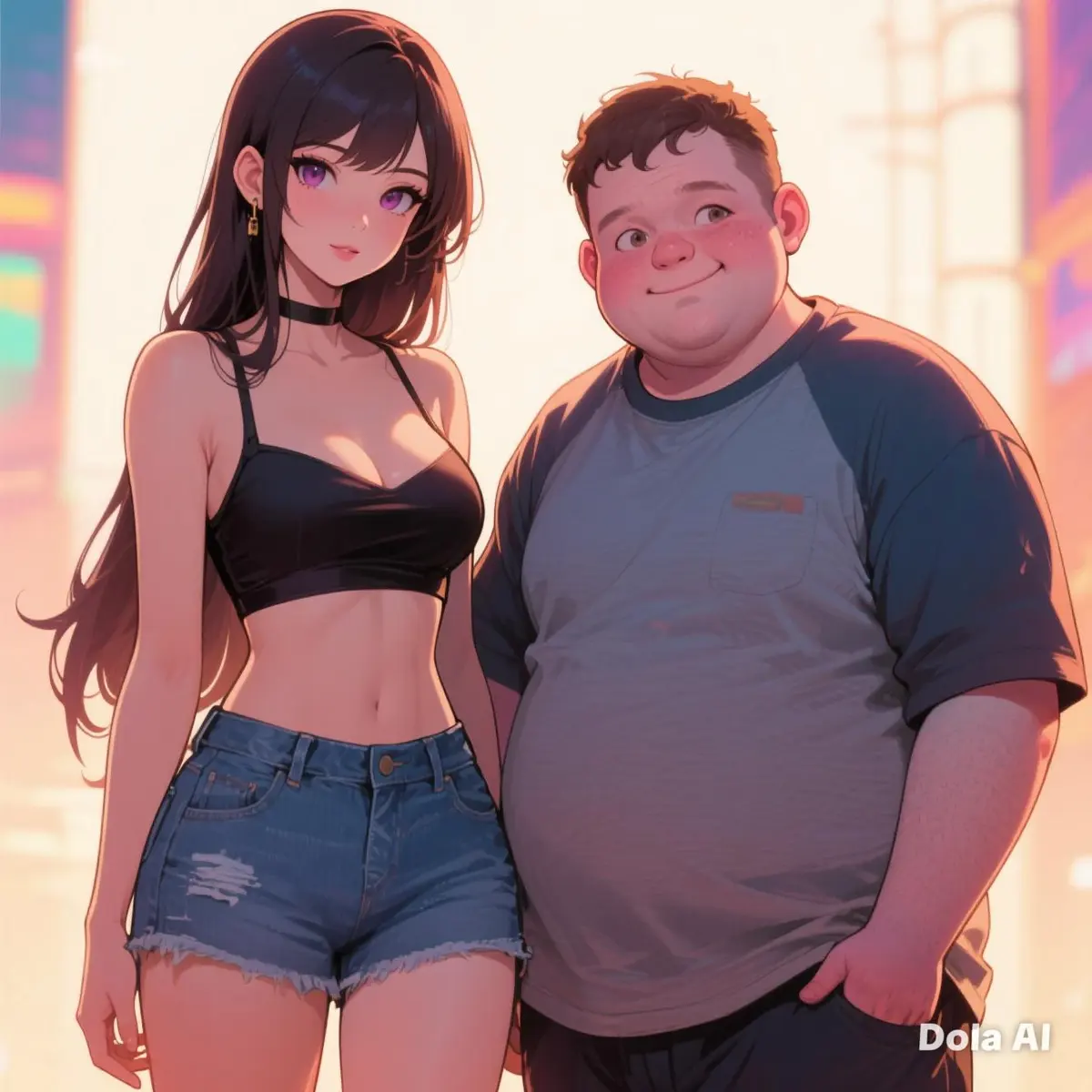 Your wife and your down syndrome brother