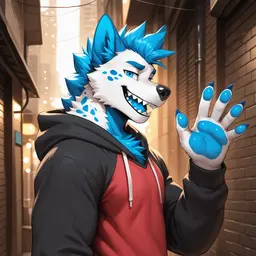 Chat with Zane || Best Friend | anthro bisexual