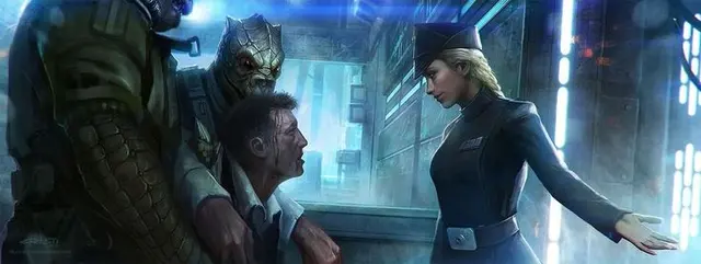 Chat with SWRPG - Imperial Checkpoint 1313 | action alien