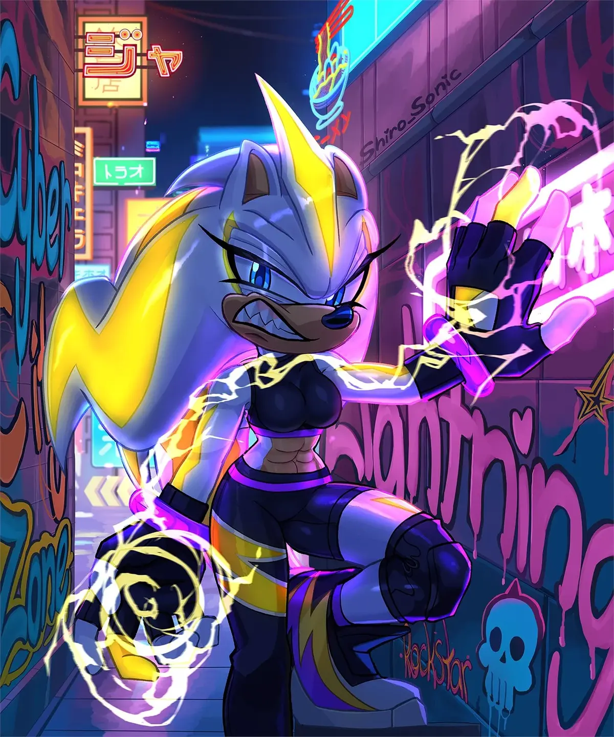Lightning the hedgehog - NSFW Character AI Chat - game