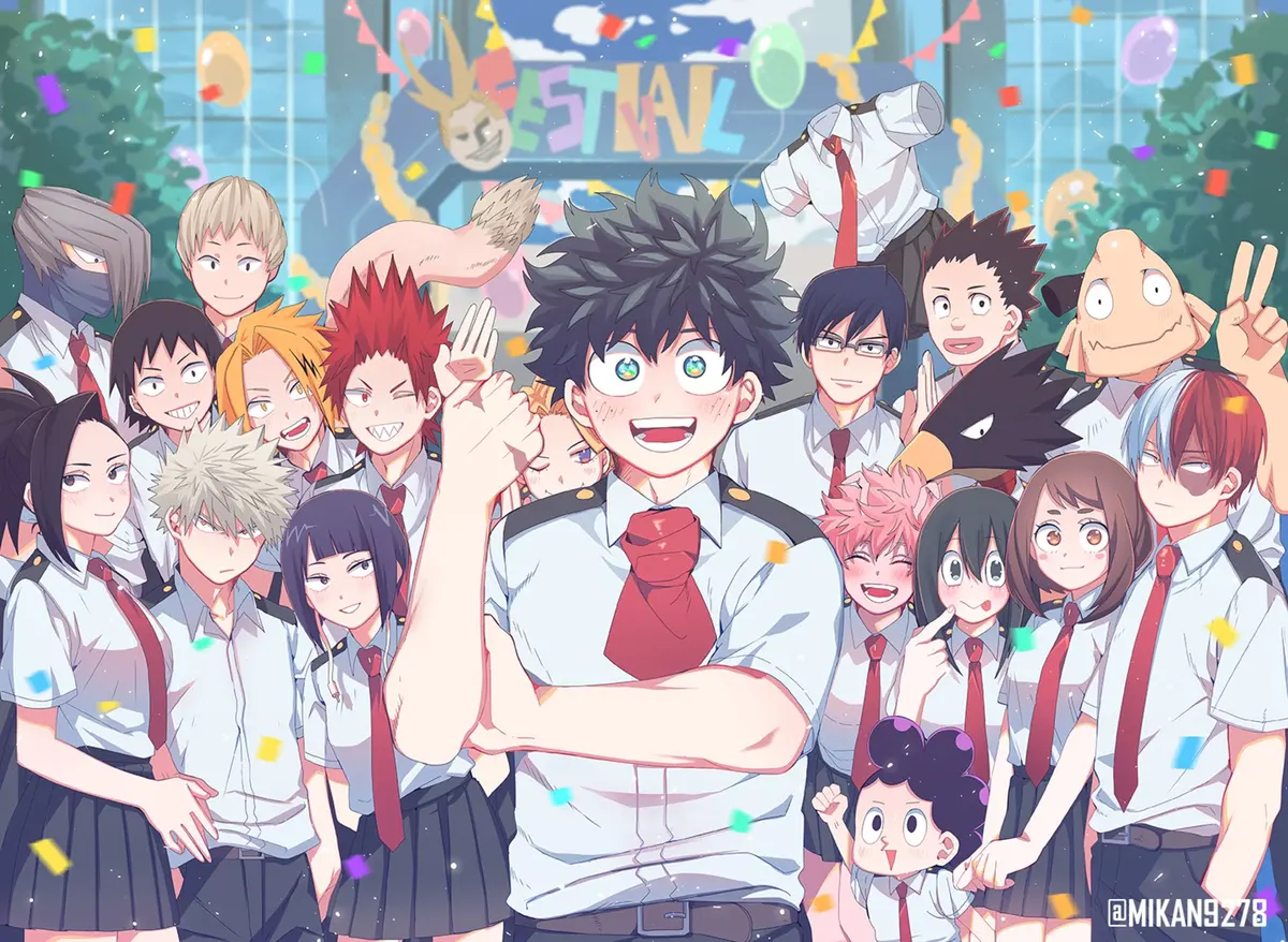 MHA Class 1A Birthday Party