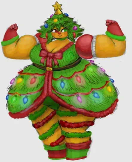 Chismas Tree lady - NSFW Character AI Chat - female