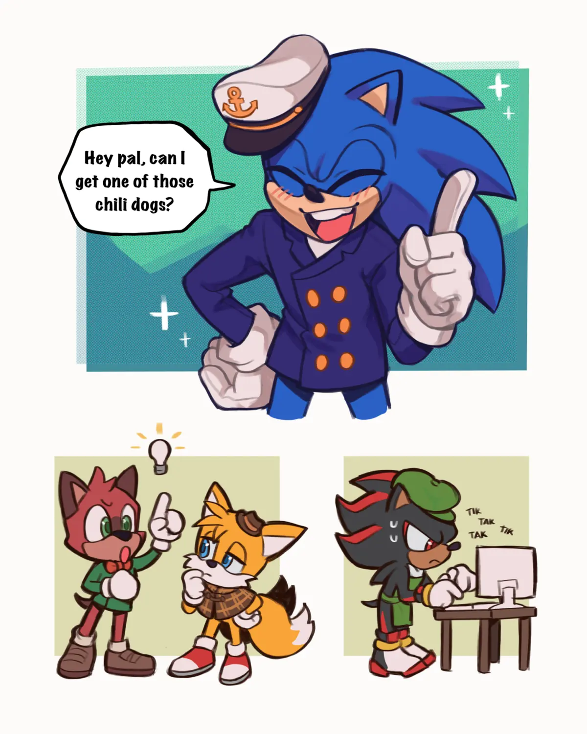 Sonic the hedgehog