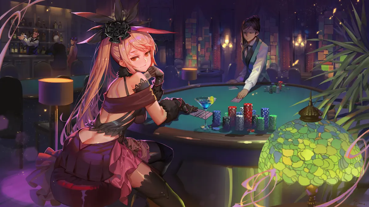 Femdom Poker Game