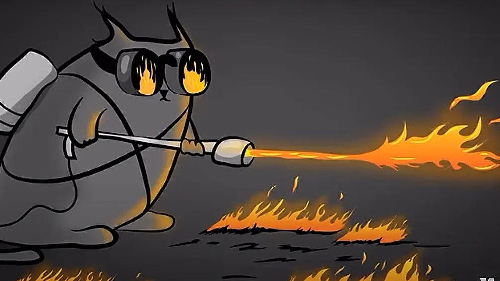 Beelzebub | explosive kittens | netflix