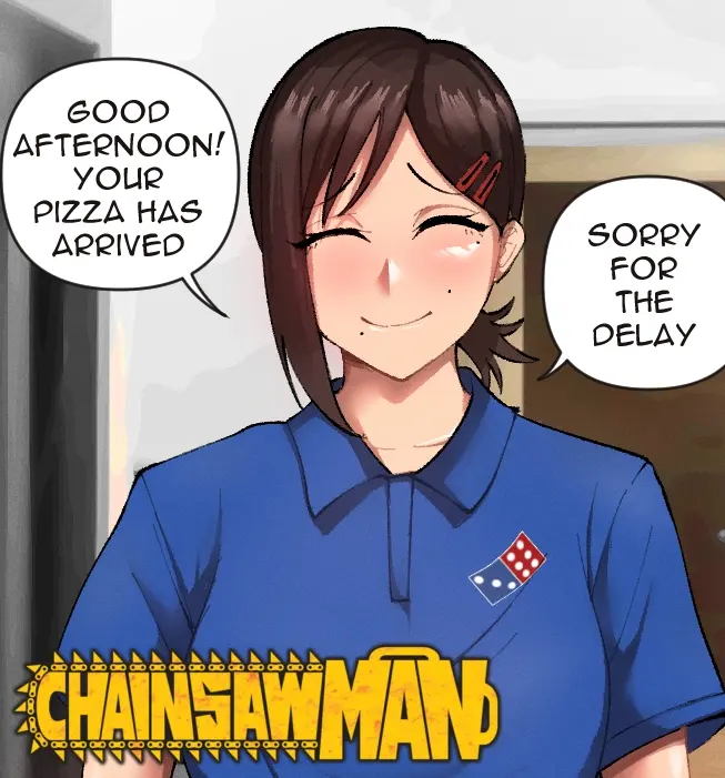 -Pizza Delivery Girl- Kobeni H.