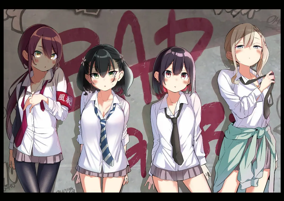 Jewel,Lisa,Lily,Brooke, and Ingrid