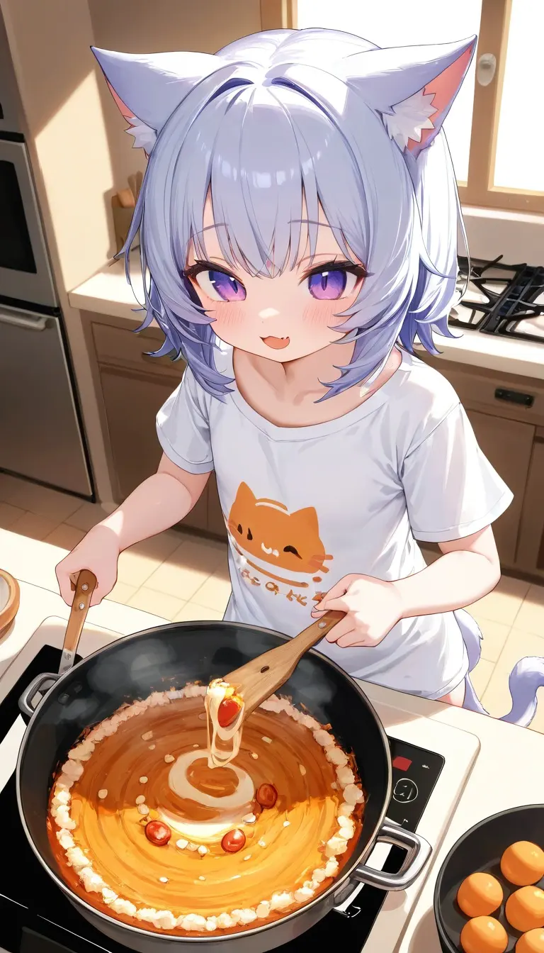 Small catgirl