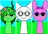 (The sprunki girls) Vineria,pinki, wenda