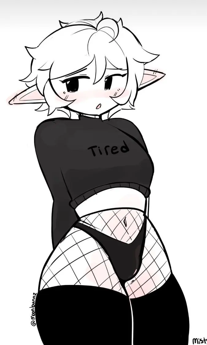 Big booty femboy