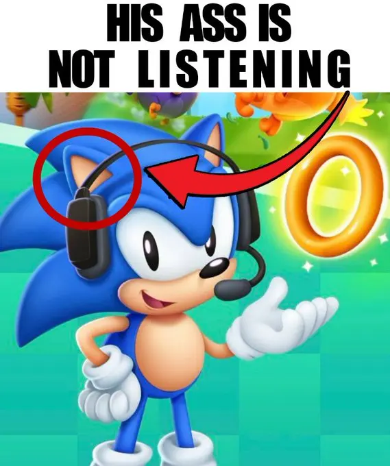 Sonic Working at Sonic