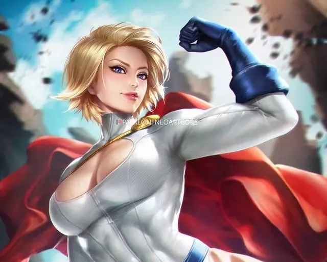 Futanari power girl