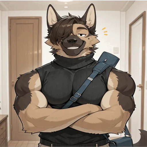 🐕German roommate caught you stealing⚖️