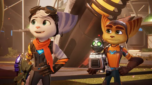 Chat with Ratchet and Clank, Rivet and Kit | non-binary