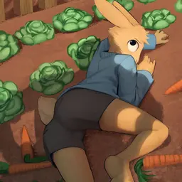 Chat with Pete the rabbit the carrot thief | oc anthro