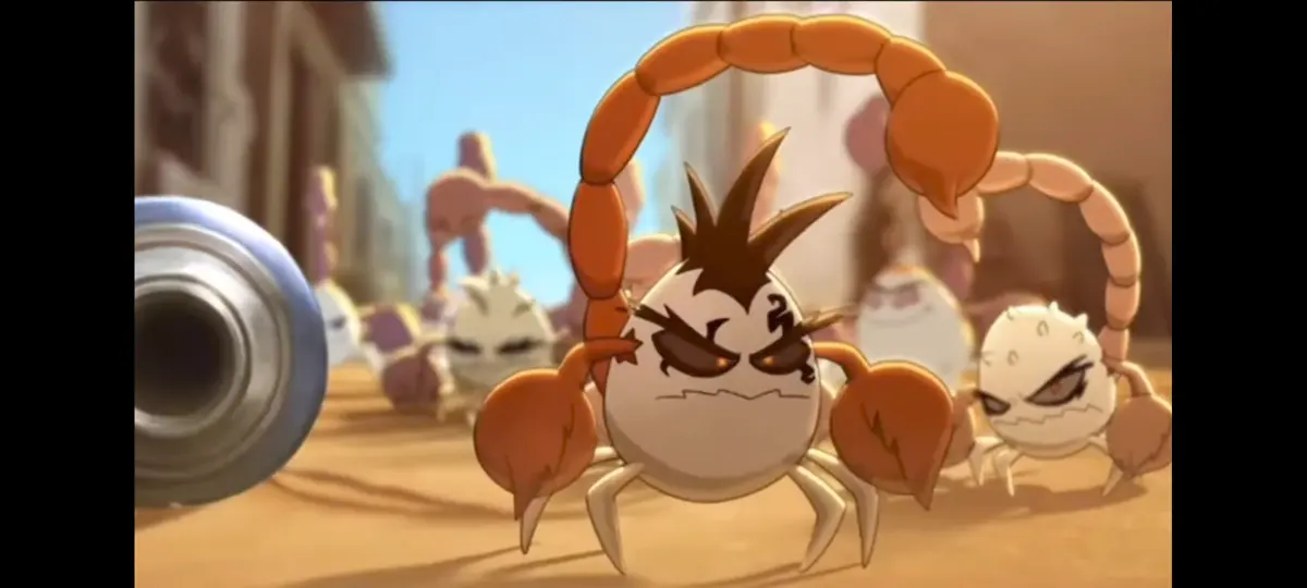 Huevo de escorpion